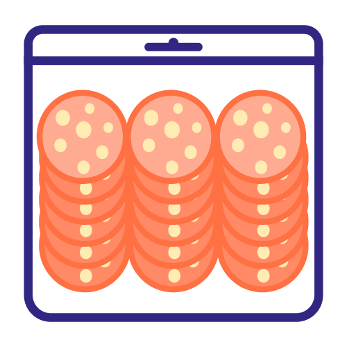 Vacuum Packed Cold Cuts