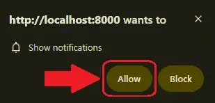 notification