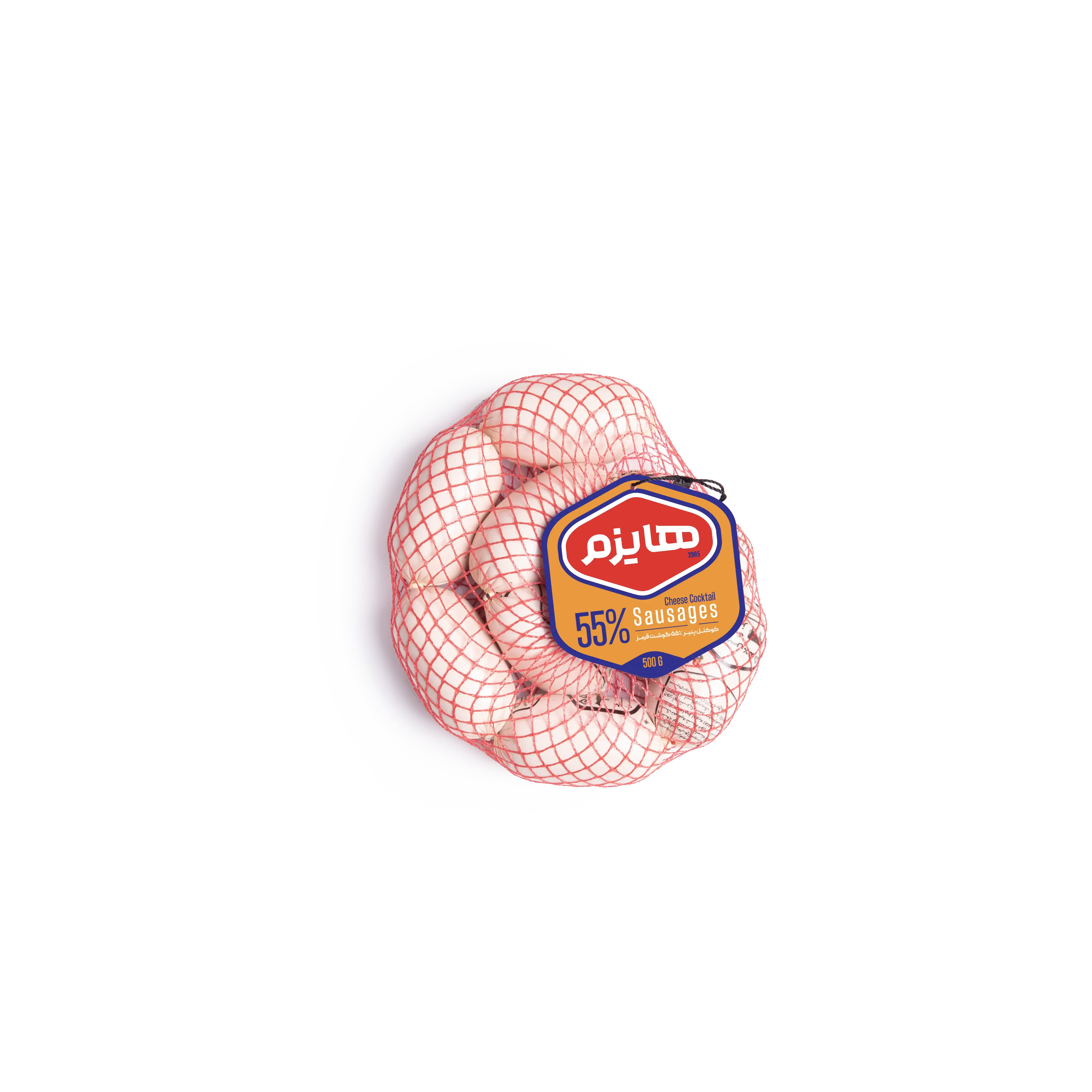 کوکتل پنیری 55%توری 500گرمی