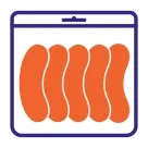 Vacuum Packed Sausage